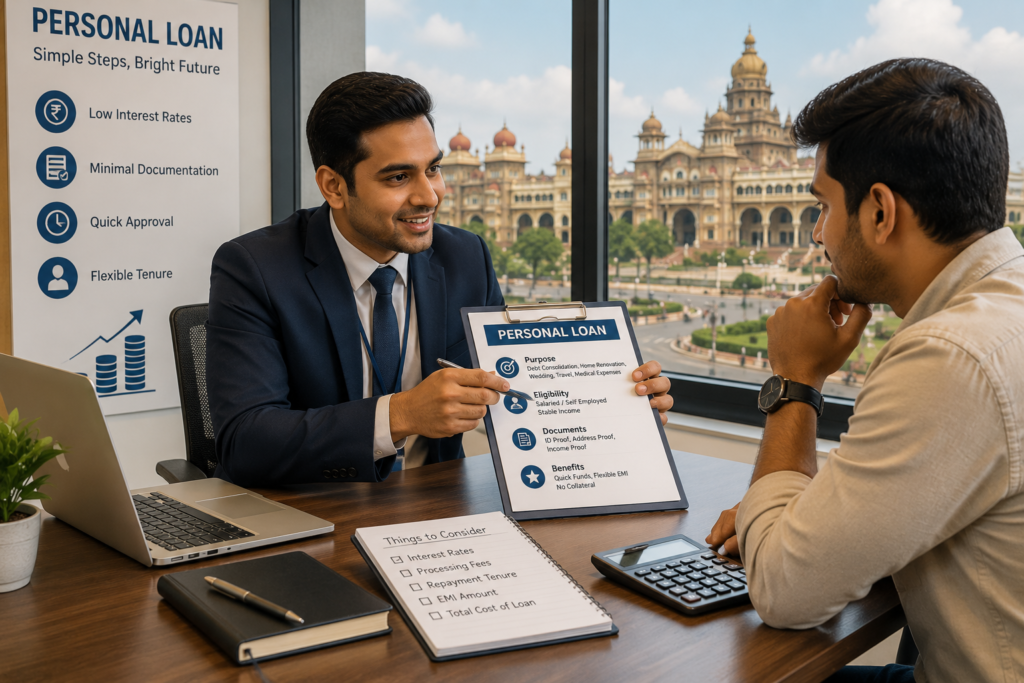 Personal Loan in Mysore — What You Should Know Before You Apply