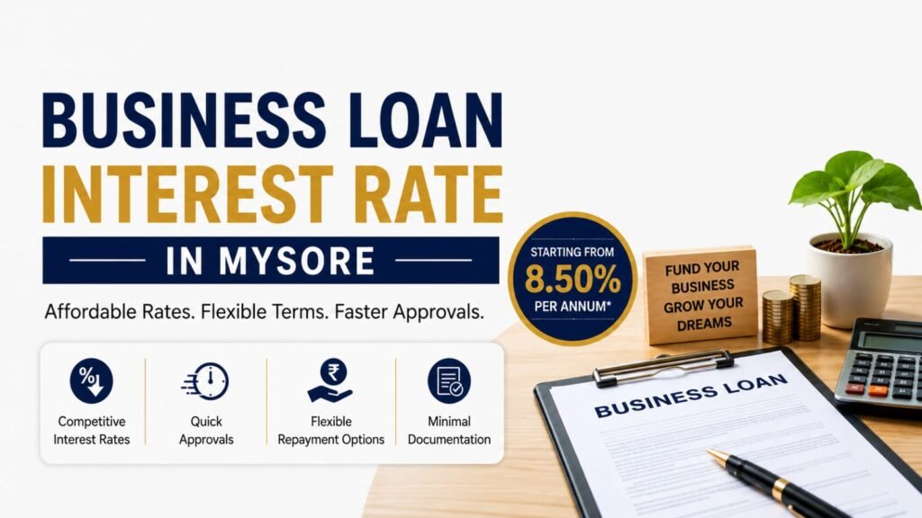 Business Loan Interest Rate in Mysore | P M Associates